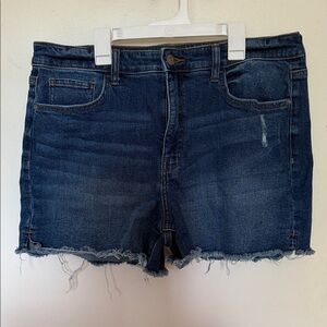 Wonderly Dark Blue Jean Shorts